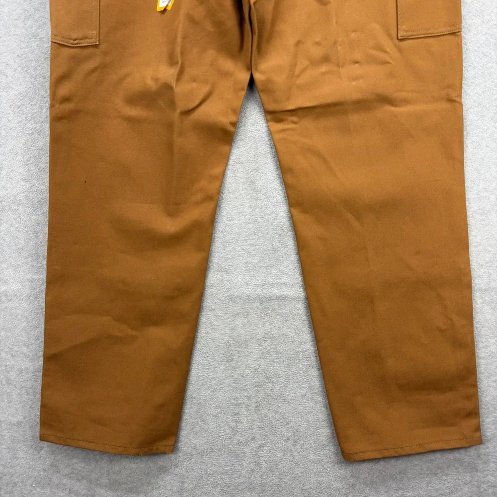 Carhartt Pants Mens 40x34 Brown B01 Double Knee Front Duck Loose Fit Utility NEW - Picture 12 of 13